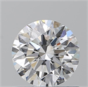 Natural Diamond 0.82 Carats, Round with Excellent Cut, D Color, VVS2 Clarity and Certified by GIA