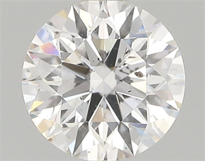 Foto Diamante Natural 0.52 quilates, Redondo , Color E, claridad SI1 y certificado GIA de