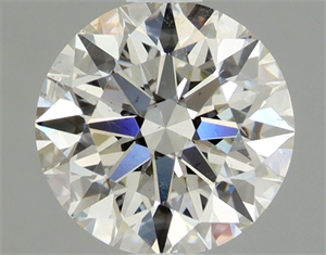 Picture of Natural Diamond 0.70 Carats, Round with Excellent Cut, J Color, SI1 Clarity and Certified by GIA