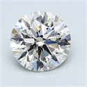 Diamante Natural 1.50 quilates, Redondo , Color H, claridad SI2 y certificado GIA
