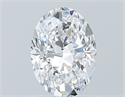 Natural Diamond 0.81 Carats, Oval with  Cut, D Color, SI1 Clarity and Certified by GIA