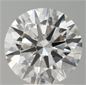 Lab Grown Diamond 5.07 Carats, Round with Ideal Cut, E Color, VS1 Clarity and Certified by IGI