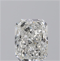 Natural Diamond 2.01 Carats, Radiant with  Cut, H Color, SI2 Clarity and Certified by GIA