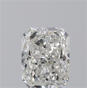 Picture of Natural Diamond 2.01 Carats, Radiant with  Cut, H Color, SI2 Clarity and Certified by GIA