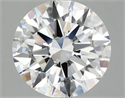 Lab Grown Diamond 3.04 Carats, Round with Excellent Cut, E Color, VVS2 Clarity and Certified by IGI