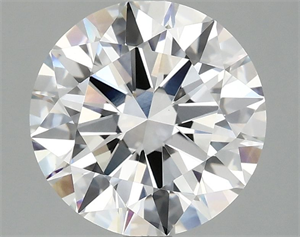 Picture of Lab Grown Diamond 3.04 Carats, Round with Excellent Cut, E Color, VVS2 Clarity and Certified by IGI