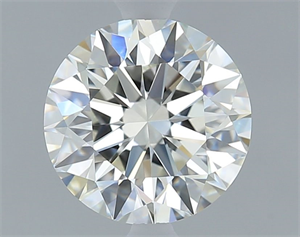 Picture of Natural Diamond 1.02 Carats, Round with Excellent Cut, J Color, VVS2 Clarity and Certified by GIA