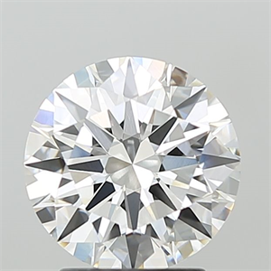 Picture of Lab Grown Diamond 2.51 Carats, Round with Excellent Cut, E Color, VVS2 Clarity and Certified by IGI
