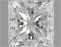 Natural Diamond 0.90 Carats, Princess with  Cut, E Color, VS2 Clarity and Certified by GIA
