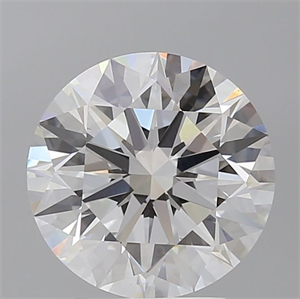 Picture of Lab Grown Diamond 3.55 Carats, Round with Ideal Cut, E Color, VS1 Clarity and Certified by IGI