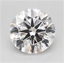 Lab Grown Diamond 1.51 Carats, Round with Excellent Cut, E Color, VS2 Clarity and Certified by IGI