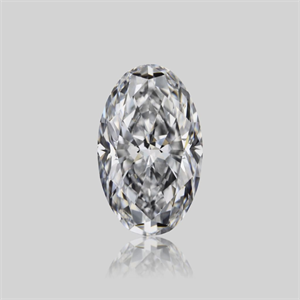 Picture of Natural Diamond 0.50 Carats, Oval with  Cut, D Color, VVS2 Clarity and Certified by GIA