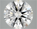 Lab Grown Diamond 7.06 Carats, Round with Excellent Cut, F Color, VVS2 Clarity and Certified by IGI
