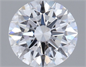 Del inventario de diamantes de laboratorio, 1.01 quilates, Redondo , Color D, claridad VVS2 y certificado IGI