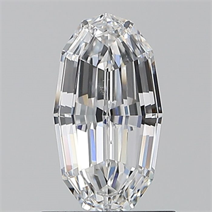 Foto Diamante Natural 1.00 quilates, Ovalado , Color D, claridad VS2 y certificado GIA de