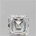 Diamante Natural 1.51 quilates, Asscher , Color G, claridad SI1 y certificado GIA