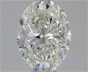 Diamante Natural 1.01 quilates, Ovalado , Color H, claridad VVS2 y certificado GIA