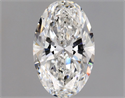 Diamante Natural 1.00 quilates, Ovalado , Color G, claridad SI2 y certificado GIA