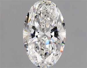 Foto Diamante Natural 1.00 quilates, Ovalado , Color G, claridad SI2 y certificado GIA de