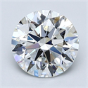 Diamante Natural 2.10 quilates, Redondo , Color G, claridad VS2 y certificado GIA