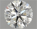 Natural Diamond 0.92 Carats, Round with Very Good Cut, K Color, SI1 Clarity and Certified by GIA