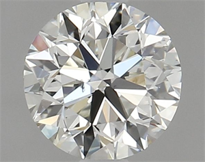 Picture of Natural Diamond 0.92 Carats, Round with Very Good Cut, K Color, SI1 Clarity and Certified by GIA