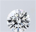 Lab Grown Diamond 1.55 Carats, Round with Ideal Cut, E Color, VVS2 Clarity and Certified by IGI