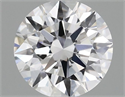 Del inventario de diamantes de laboratorio, 0.97 quilates, Redondo , Color D, claridad VS1 y certificado IGI