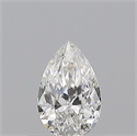 Natural Diamond 0.50 Carats, Pear with  Cut, F Color, VS1 Clarity and Certified by GIA