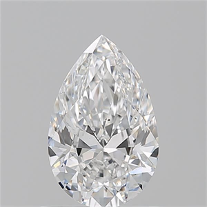 Picture of Natural Diamond 0.80 Carats, Pear with  Cut, E Color, SI1 Clarity and Certified by GIA