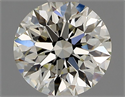 Diamante Natural 1.00 quilates, Redondo , Color J, claridad VS2 y certificado IGI