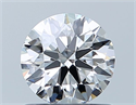 Diamante Natural 0.76 quilates, Redondo , Color F, claridad VVS2 y certificado GIA