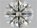Natural Diamond 0.80 Carats, Round with Excellent Cut, K Color, SI1 Clarity and Certified by GIA
