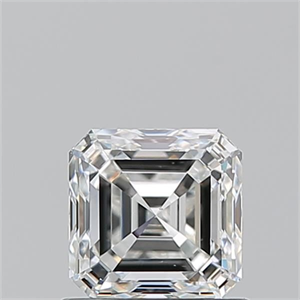Foto Diamante Natural 0.90 quilates, Asscher , Color G, claridad VS2 y certificado GIA de