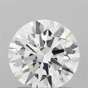 Picture of Lab Grown Diamond 1.04 Carats, Round with Ideal Cut, E Color, VS1 Clarity and Certified by IGI
