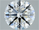 Natural Diamond 1.80 Carats, Round with Excellent Cut, D Color, VS1 Clarity and Certified by GIA