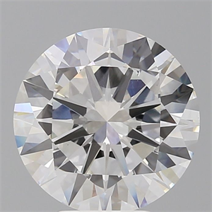 Picture of Lab Grown Diamond 4.52 Carats, Round with Excellent Cut, E Color, VS1 Clarity and Certified by IGI