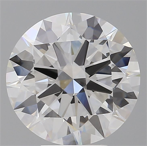 Picture of Lab Grown Diamond 6.02 Carats, Round with Excellent Cut, E Color, VVS2 Clarity and Certified by IGI