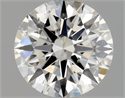 Natural Diamond 0.71 Carats, Round with Excellent Cut, G Color, SI2 Clarity and Certified by GIA