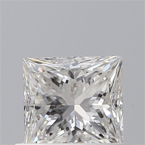 Foto Diamante Natural 0.50 quilates, Princesa , Color E, claridad VS2 y certificado GIA de