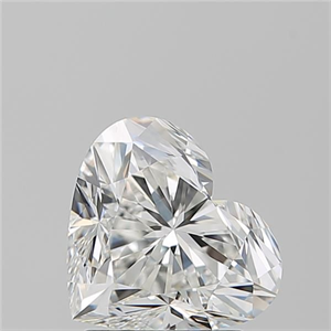 Picture of Natural Diamond 2.01 Carats, Heart with  Cut, H Color, VVS1 Clarity and Certified by GIA