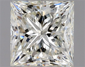 Picture of Natural Diamond 1.05 Carats, Princess with  Cut, J Color, VS2 Clarity and Certified by GIA