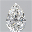 Diamante Natural 1.01 quilates, De pera , Color E, claridad SI2 y certificado GIA