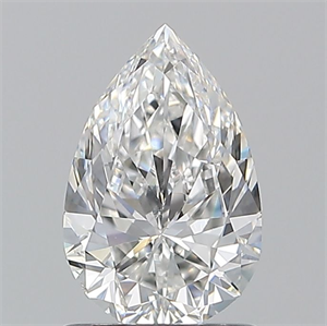 Foto Diamante Natural 1.01 quilates, De pera , Color E, claridad SI2 y certificado GIA de