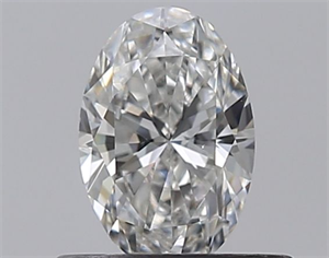 Picture of Natural Diamond 0.40 Carats, Oval with  Cut, F Color, VS2 Clarity and Certified by GIA