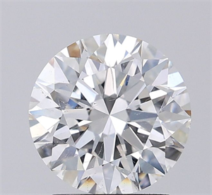 Foto Diamante Natural 2.01 quilates, Redondo , Color F, claridad SI2 y certificado GIA de