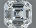 Natural Diamond 1.00 Carats, Asscher with  Cut, G Color, VS2 Clarity and Certified by IGI
