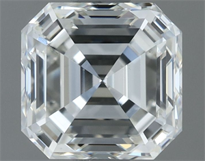Picture of Natural Diamond 1.00 Carats, Asscher with  Cut, G Color, VS2 Clarity and Certified by IGI