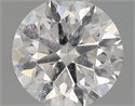 Natural Diamond 0.47 Carats, Round with Excellent Cut, E Color, I1 Clarity and Certified by IGI
