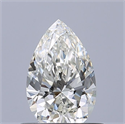 Diamante Natural 0.50 quilates, De pera , Color G, claridad VS1 y certificado IGI